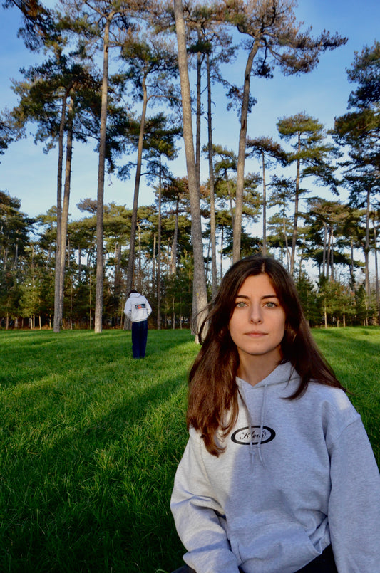 SWEAT À CAPUCHE GRIS